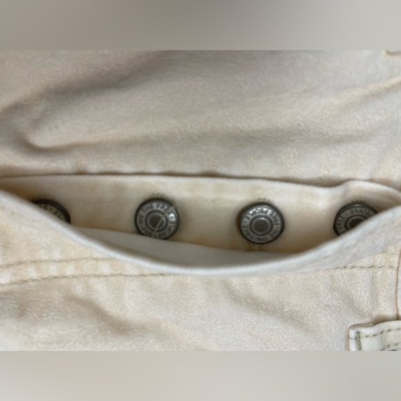 Johnathan Simkhai collaboration with Free People, Cream Velvet Pants Size XS - Picture 4 of 4